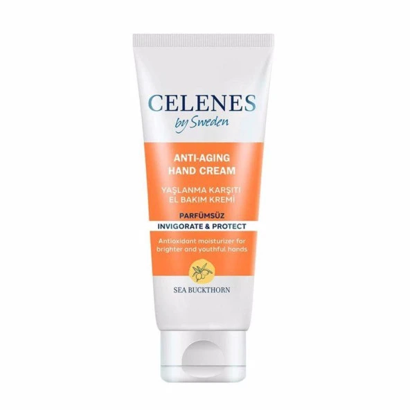 Celenes Sea Buckthorn Anti-Aging Vitamin C+ Yaşlanma Karşıtı El Bakım Kremi 75 ml