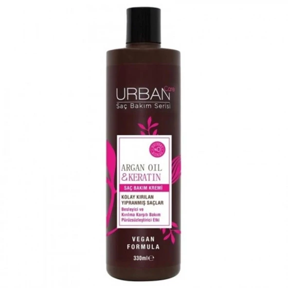 Urban Care Argan Oil & Keratin Saç Bakım Kremi 330 ml