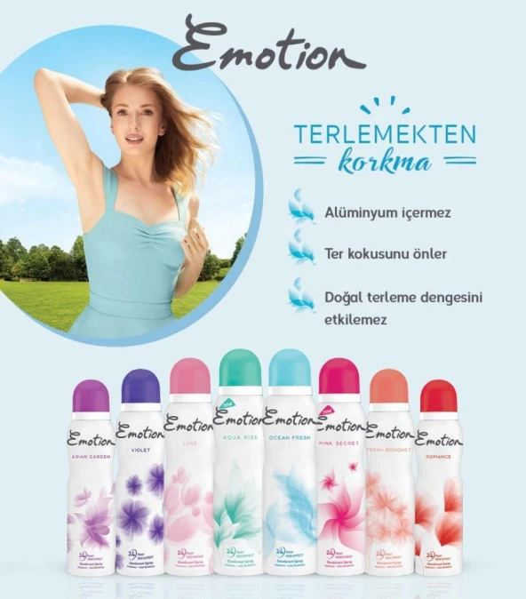 Emotion Detox Floral Deodorant 150 ml - Resim 3