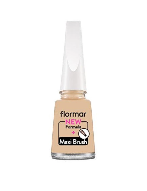 Flormar Glitter Nail Enamel Oje - 246 Cream Silk
