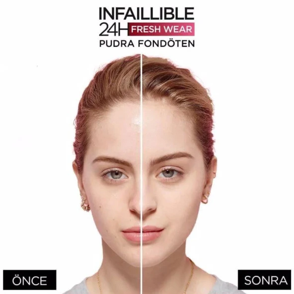 L’Oréal Paris Infaillible 24H Fresh Wear Pudra Fondöten 40 Cashmere - 4