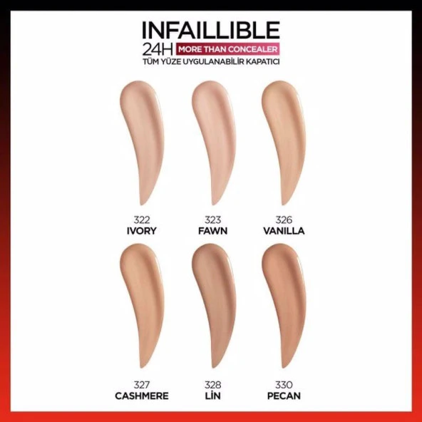 L’Oréal Paris Infaillable Concealer Kapatıcı Linen 328 - 9