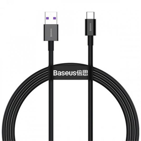 Baseus USB to TYPE-C PD 66W 1M Ultra Hızlı TYPE-C Şarj Kablosu Huawei Samsung Xiaomi Şarj Kablosu