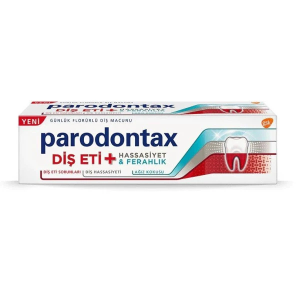 Parodontax Diş Eti & Hassasiyet Ferahlık Diş Macunu 75 ml