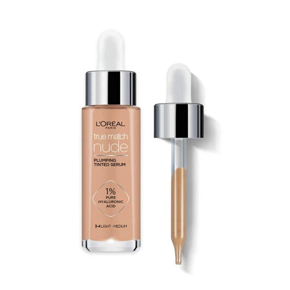 L’Oréal Paris True Match Nude Serum Fondöten 3-4 Light Medium