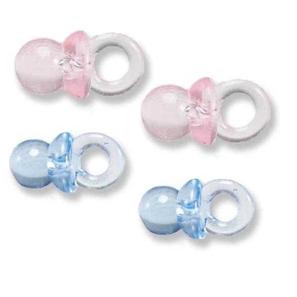 Akrilik Emzik Çok Minik 12 Adet