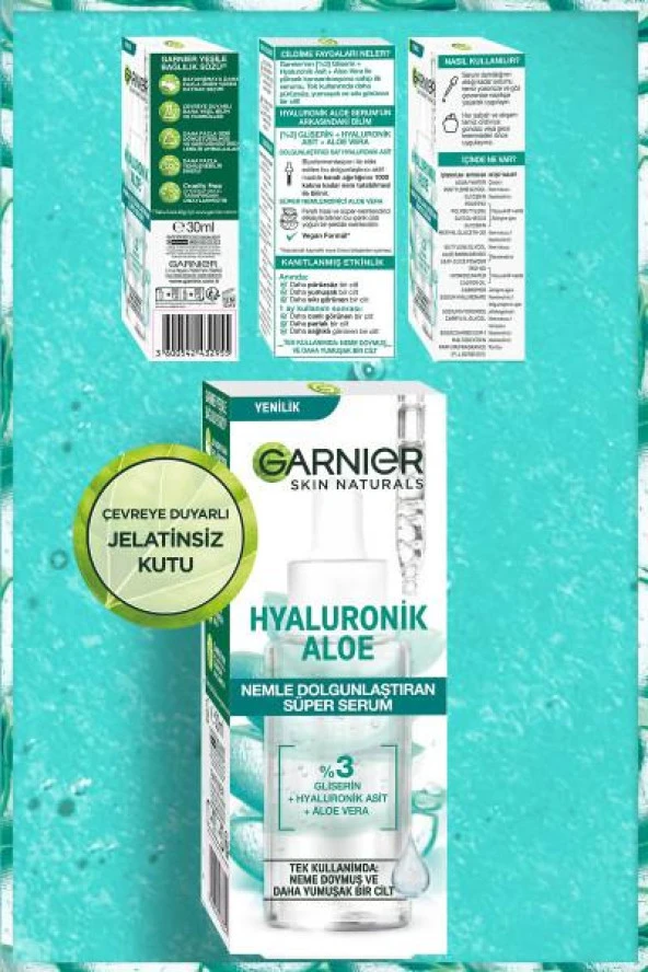 Garnier Hyaluronik Aloe Nemle Dolgunlaştıran Süper Serum 30 ml - 5