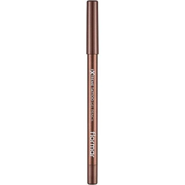 Flormar Extreme Tattoo Gel Pencil Göz Kalemi - 01 Glitzy Brown