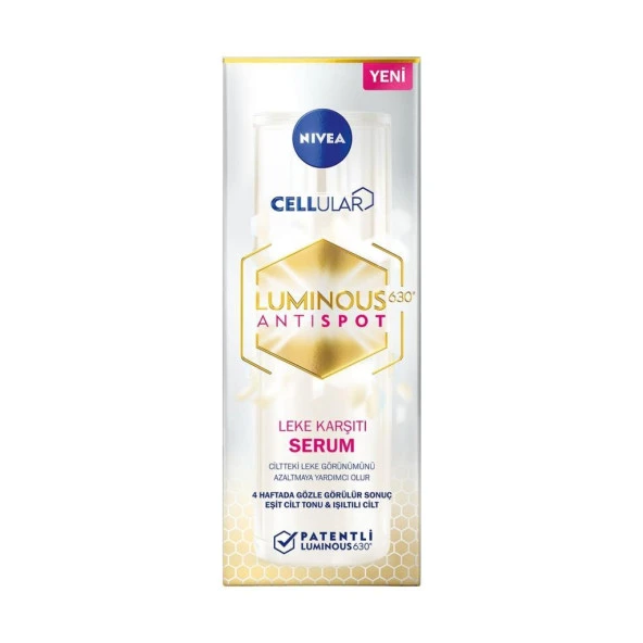 Nivea Cellular Luminous630 Anti Spot Leke Giderici Serum 30 Ml - 6