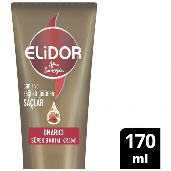 Elidor Doğanın Enerjisi Argan Yağı & Hibisküs Özü Onarıcı Saç Bakım Kremi 170 ml - 2