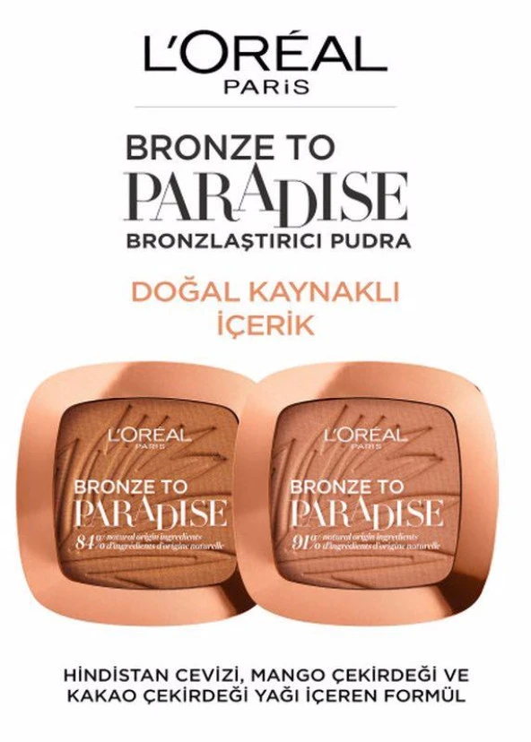 L’Oréal Paris Bronze To Paradise Bronzlaştırıcı Pudra - 02 Baby One More Tan - 4
