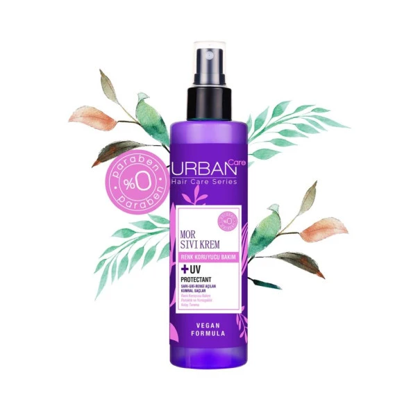 Urban Care Renk Koruyucu Bakım Mor Sıvı Saç Kremi 200 ml - 3