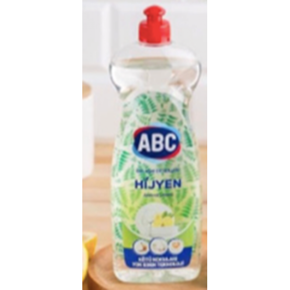 ABC HİJYEN BULAŞIK DETERJANI LİMONLU 670