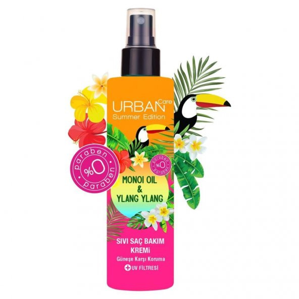Urban Care Monoi Oil & Ylang Ylang Sıvı Saç Bakım Kremi 200 ml - 3