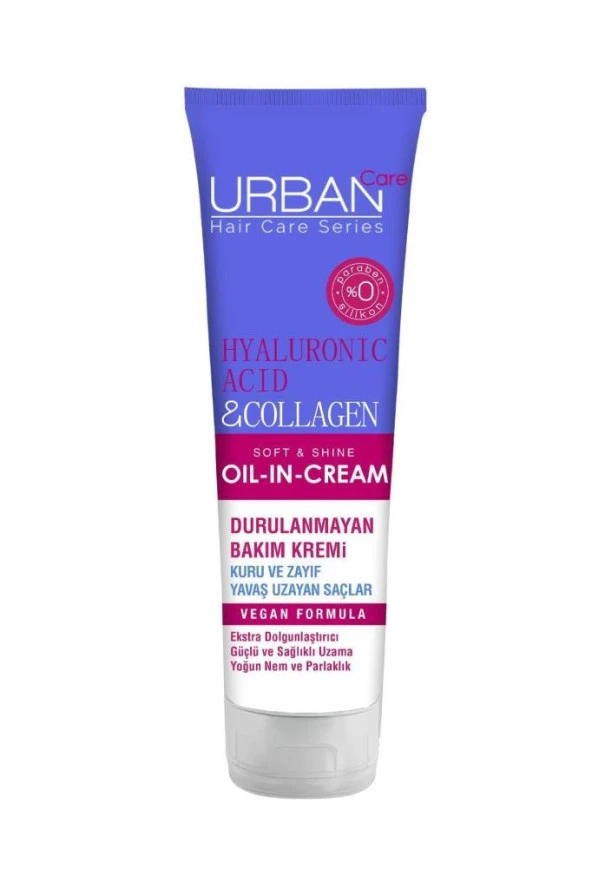 Urban Care Hyaluronic Acid & Collagen Durulanmayan Bakım Kremi 150 ml - 1