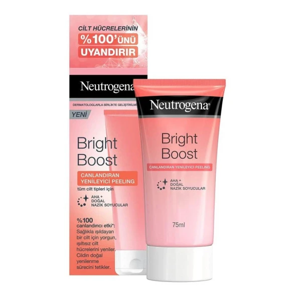 Neutrogena Bright Boost Canlandıran Yenileyici Peeling 75 ml