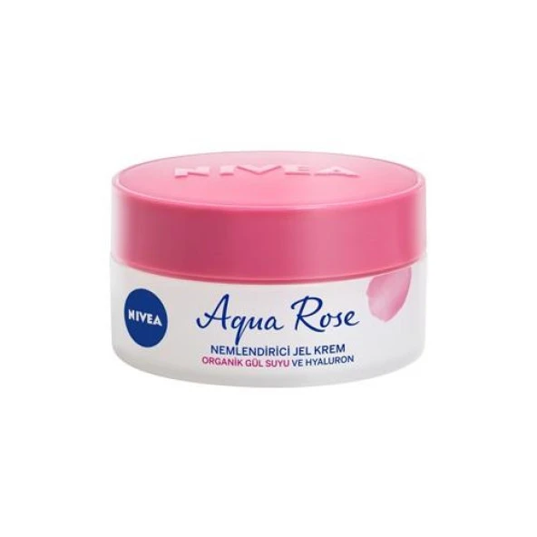 Nivea Aqua Rose Organik Gül Suyu Nemlendirici Jel Krem  50 ml - 5