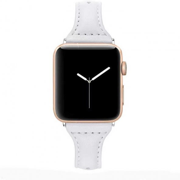 Apple Watch 38mm KRD-28 Deri Kordon - 10