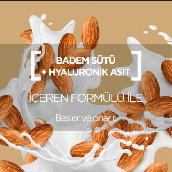 Garnier Süt Bombası Besleyici Kağıt Yüz Maskesi - Badem Sütü - 3