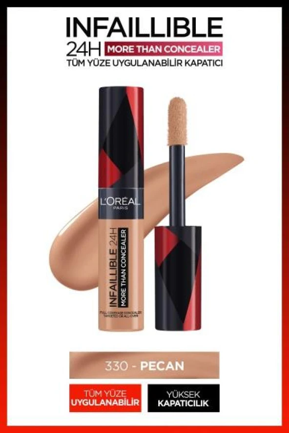 L’oréal Paris Infaillible Tüm Yüze Uygulanabilir Kapatıcı - 330 Pecan - 2