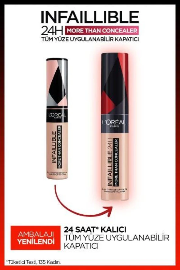 L’oréal Paris Infaillible Tüm Yüze Uygulanabilir Kapatıcı - 330 Pecan - 6