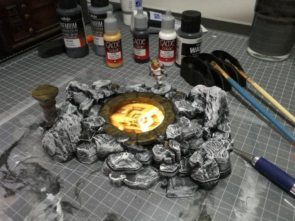 Vortex Portal Havuzu - 28Mm Mini - Rpg - Pathfinder / D & D İphone7 Plastik Aparat