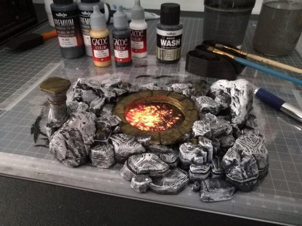 Vortex Portal Havuzu - 28Mm Mini - Rpg - Pathfinder / D & D İphone7 Plastik Aparat - Resim 5