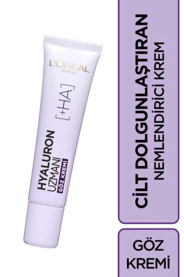 L’Oréal Paris Hyaluron Uzmanı Cilt Dolgunlaştıran Nemlendirici Göz Kremi 15 ml - 2