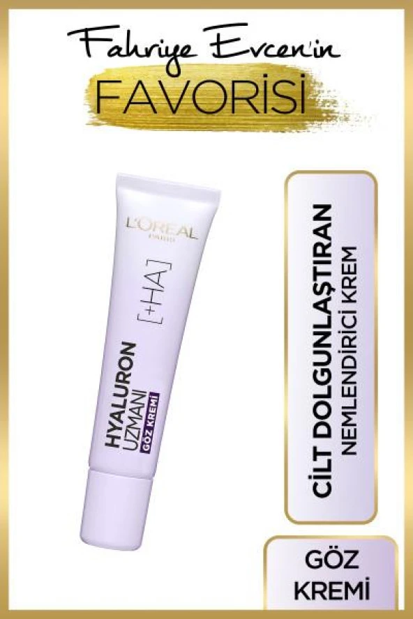 L’Oréal Paris Hyaluron Uzmanı Cilt Dolgunlaştıran Nemlendirici Göz Kremi 15 ml - 3