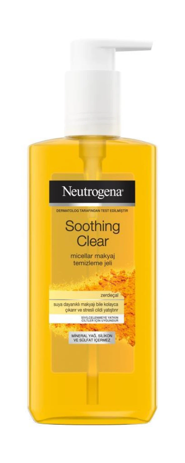 Neutrogena Soothing Clear Micellar Makyaj Temizleme Jeli 200 ml