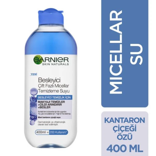 Garnier Besleyici Çift Fazlı Micellar Temizleme Suyu 400 ml - 2