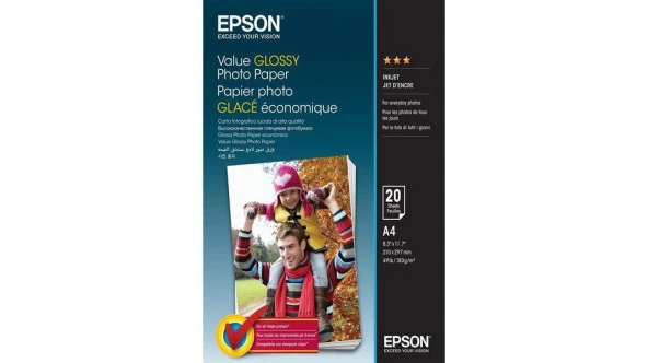 Epson Fotoğraf Kağıdı A4 225 Gram 20 Yaprak
