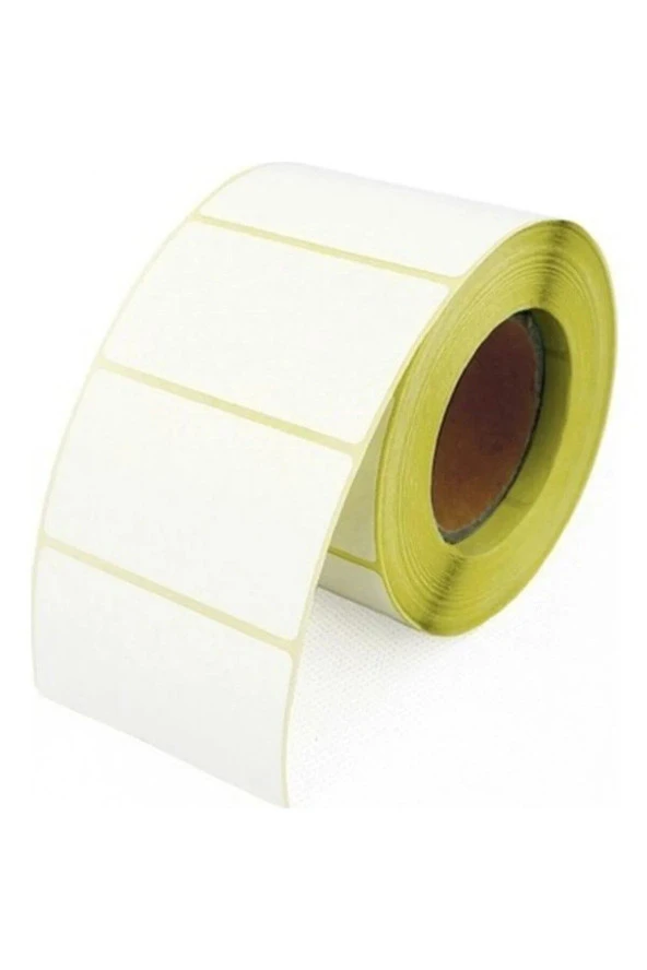 Tanex Eco Termal Etiket 100x80 MM 500 Lü Rulo 40 MM Termal Barkod Etiketi