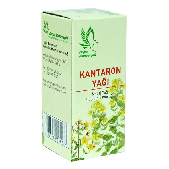 Doğan Baharatçılık Kantaron Yağı 50cc ml Doğal Saf Masaj Yağı - 4