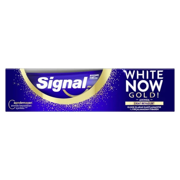 Signal White Now Gold Diş Macunu 75 ml