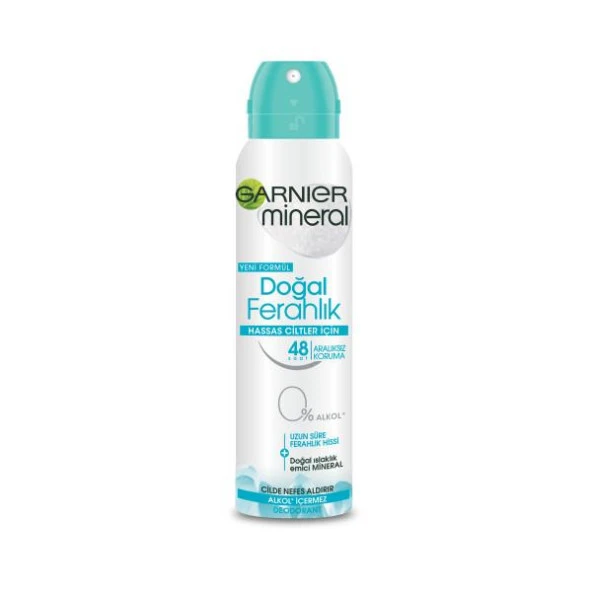 Garnier Mineral Doğal Ferahlık Kadın Deodorant 150 ml