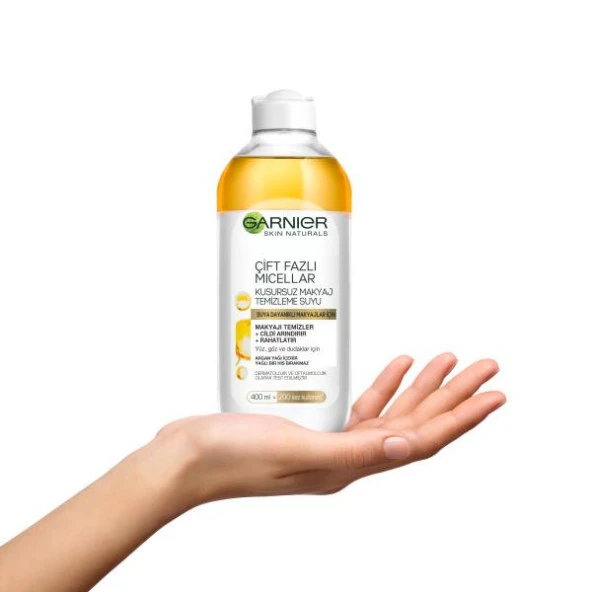Garnier Çift Fazlı Micellar Kusursuz Makyaj Temizleme Suyu 400 ml - 6