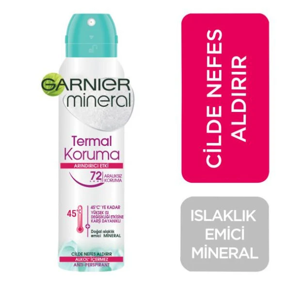 Garnier Mineral Termal Koruma Kadın Deodorant 150 ml - 2