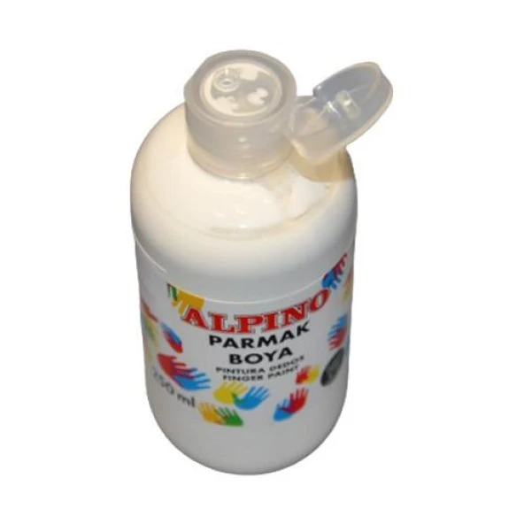 Alpino 250 ML Beyaz Parmak Boyası