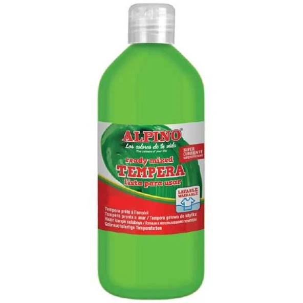 Alpino Tempera Suluboya 250 ML Açık Yeşil Suluboya