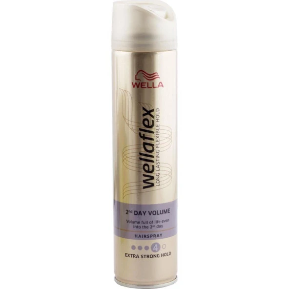 Wella Wellaflex Extra Güçlü 2 Gün Hacim Saç Spreyi 250 ml