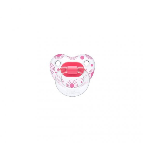 Wee Baby 836 Şeffaf Desenli Silikon Damaklı Emzik No:1 - 4