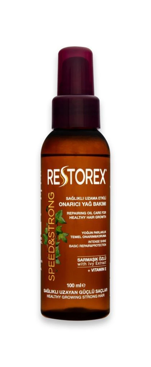 Restorex Onarıcı Saç Bakım Yağı 100 Ml