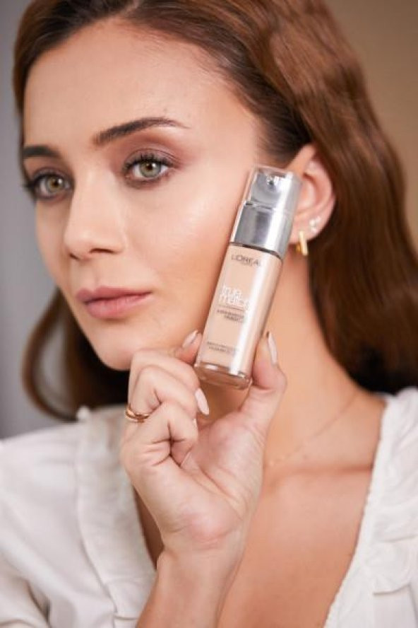 L’Oréal Paris True Match Bakım Yapan Fondöten - 1R Rose Ivory - 4