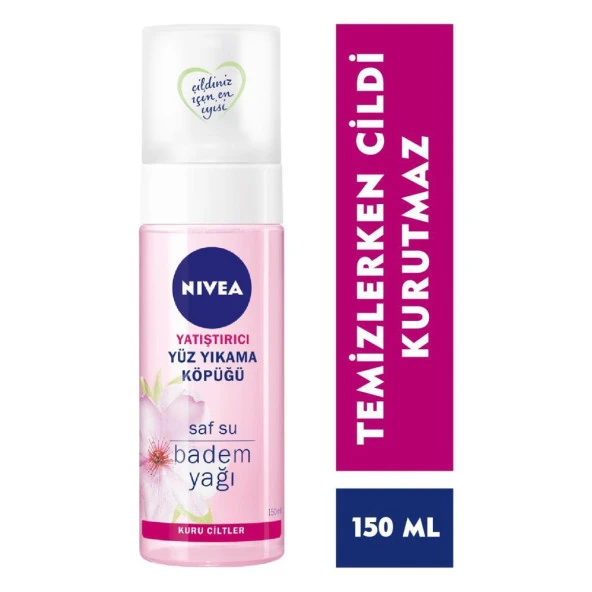 Nivea Yatıştırıcı Yüz Yıkama Köpüğü Kuru Ciltler için 150 ml - 2