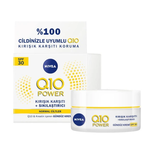 Nivea Q10 Power Kırışık Karşıtı + Sıkılaştırıcı Spf 30 Gündüz Kremi 50 ml - 3