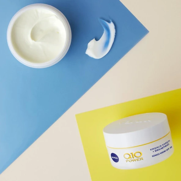 Nivea Q10 Power Kırışık Karşıtı + Sıkılaştırıcı Spf 30 Gündüz Kremi 50 ml - 4