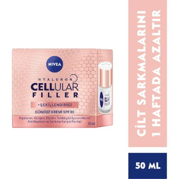Nivea Hyaluron Cellular Filler +Şekillendirici Spf30 Gündüz Kremi 50 ml - 2