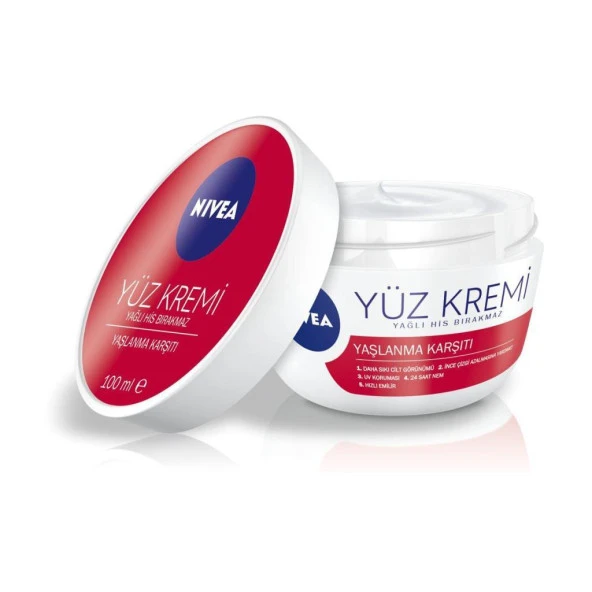 Nivea Yaşlanma Karşıtı Yüz Kremi 100 ml - 3