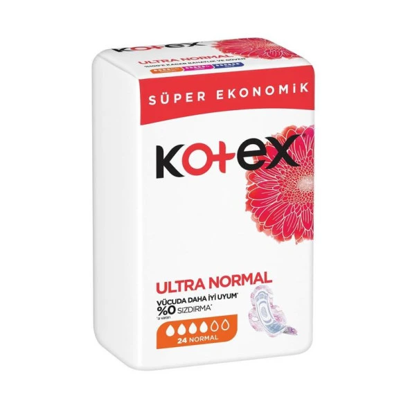 Kotex Ultra Normal Hijyenik Ped 24'lü Süper Ekonomik - 2